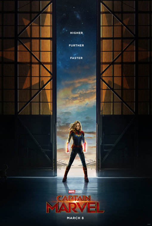 Captain Marvel Standing in Door